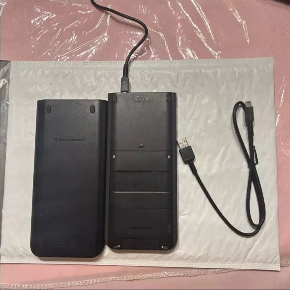Texas Instruments TI Nspire CX Ii Cas Graphing Calculator charger And Cover ONL